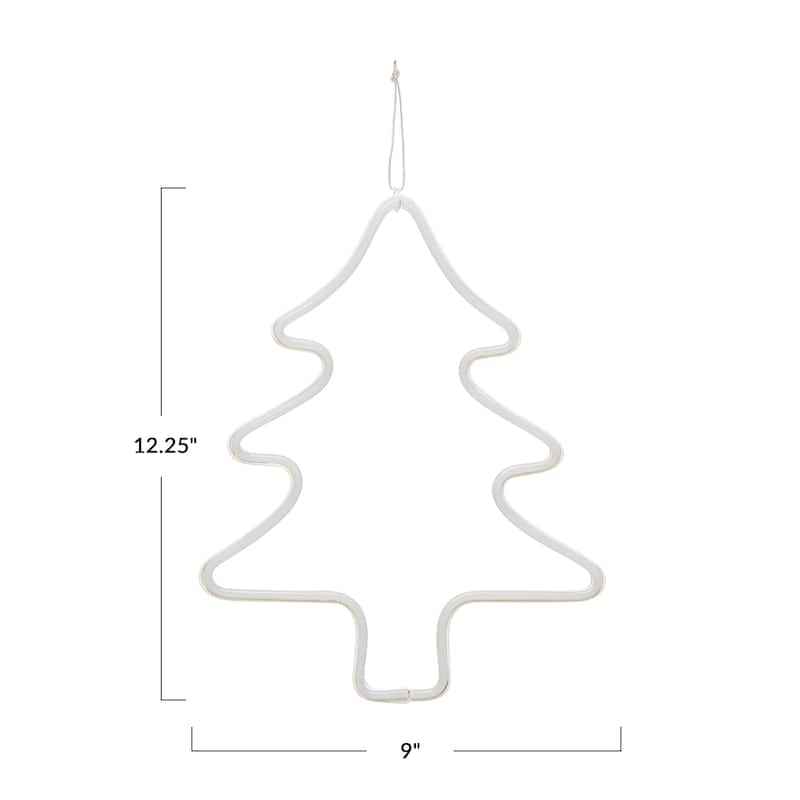 Wire Tree Wall Decor with LED Light (Batteries Not Included)
