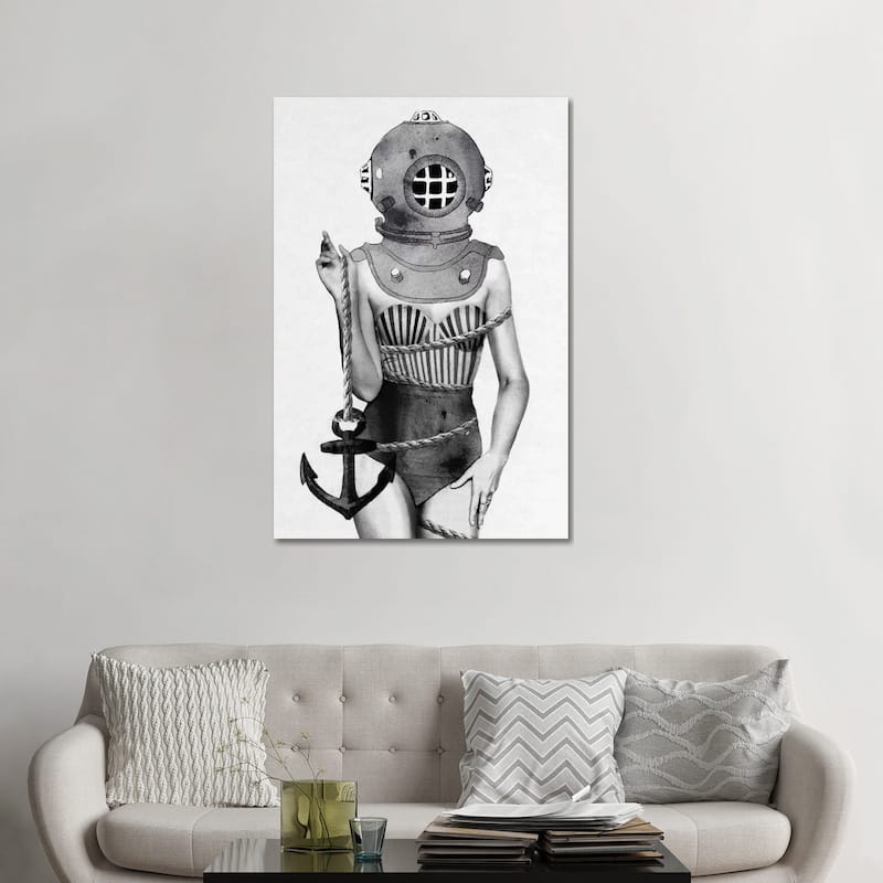 iCanvas "Sunken" by Jenny Rome Canvas Print - 48x32x1.5