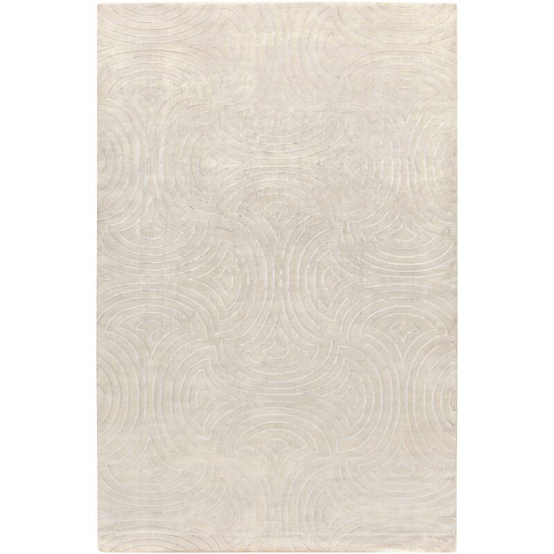 Hand-Knotted Rhonda Geometric Area Rug