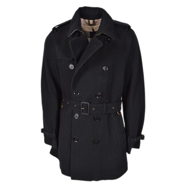 burberry brit black coat