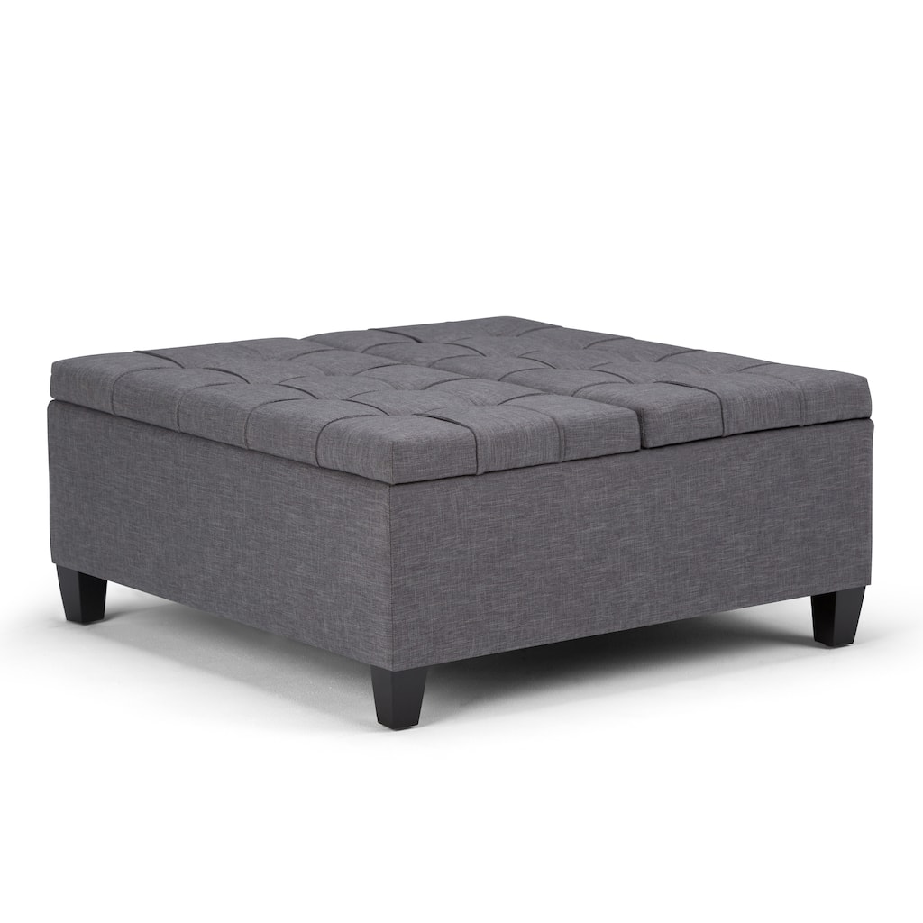 Coffee Table Storage Ottoman