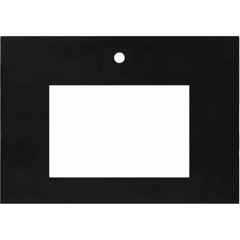 Native Trails VT30-R1812-NS-1 NativeStone 30" Stone Composite Vanity - Charcoal