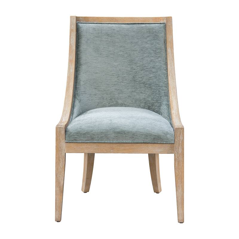 1-Piece Upholstered Dining Chair Side Chairs with Nailhead Trim