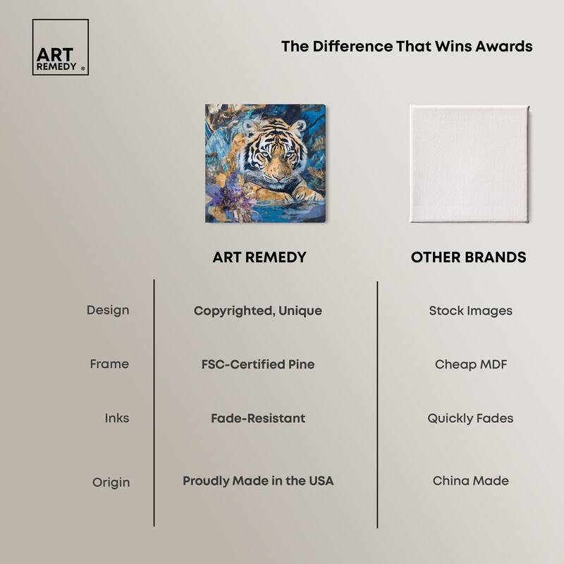 King of the Jungle Canvas by Art Remedy, Gallery Wrapped