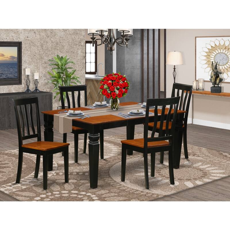 Dinette Table Set with Chairs - Kitchen Dining Room Table Set