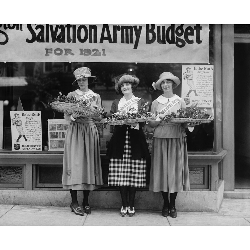 Shop Young Women Volunteers Called The Salvation Army House Girls