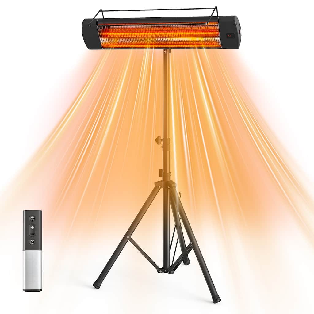 1500W Patio Heater with Wall, Ceiling, or Tripod Mount
