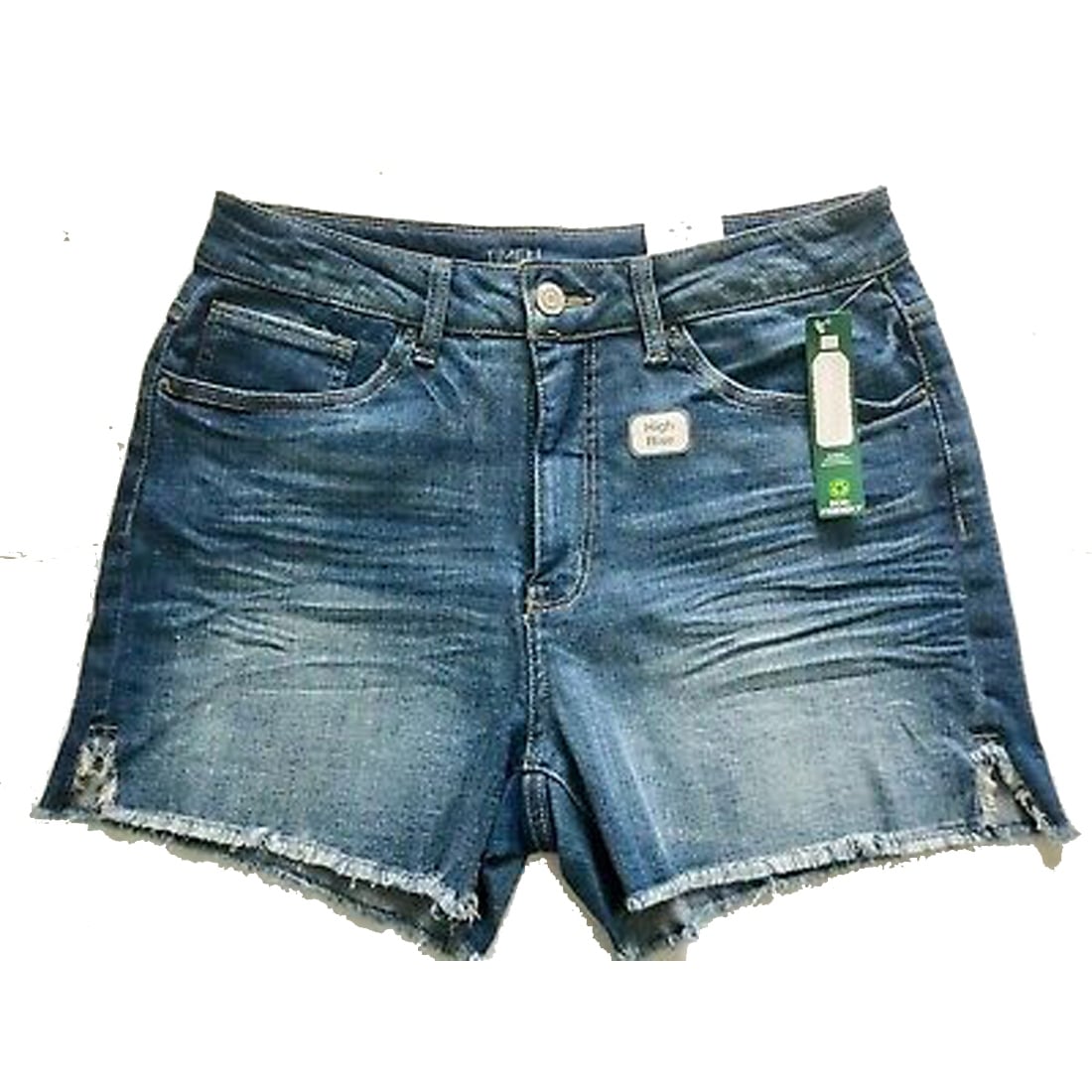 time and tru high rise shorts