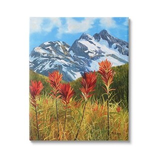 Stupell Alpine Mountain Valley Canvas Wall Art Design by © Andrew Kiss ...
