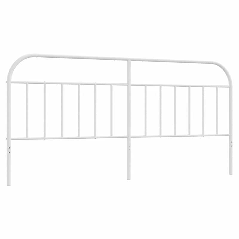 vidaXL 38.2 Inch Metal Headboard, Farmhouse Rustic Headboard Only