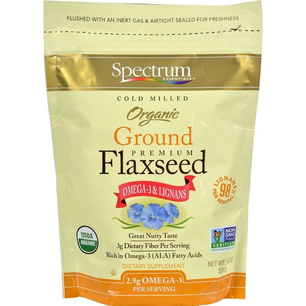 Spectrum Essentials Organic Ground Flaxseed - 14 oz