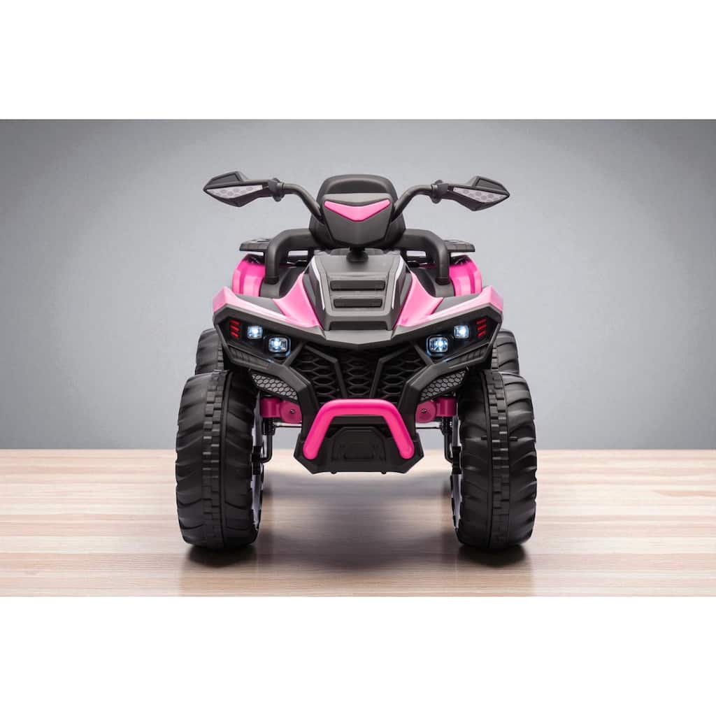 24V Kids ATV Ride On 4-Wheeler with 4x200W Motors, 2-Seater, Bluetooth, EVA Tires, Up to 6MPH for Ages 3-8