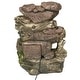preview thumbnail 10 of 10, Sunnydaze 5 Step Rock Falls Tabletop Indoor Fountain with LED Lights - 14-Inch - 14-In