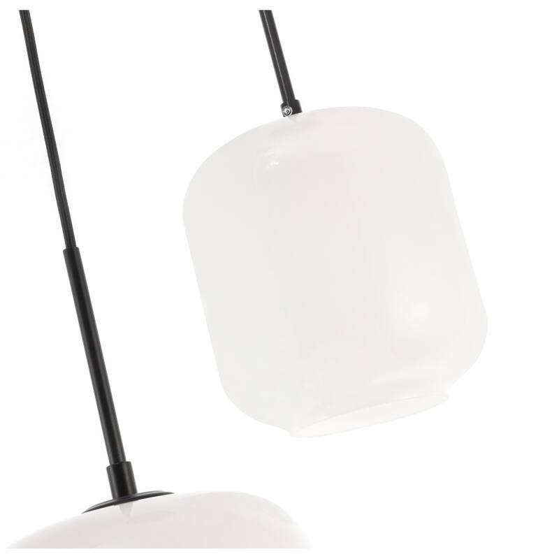 Elegant Lighting Collier 3 Light 18" Wide Multi Light Pendant