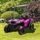 preview thumbnail 14 of 31, 24V Ride-On Car, 4WD UTV for Kids, Remote-Controlled Dump Truck, Removable Roof, 2-Seater, 3 Speeds, Bluetooth, Music Features