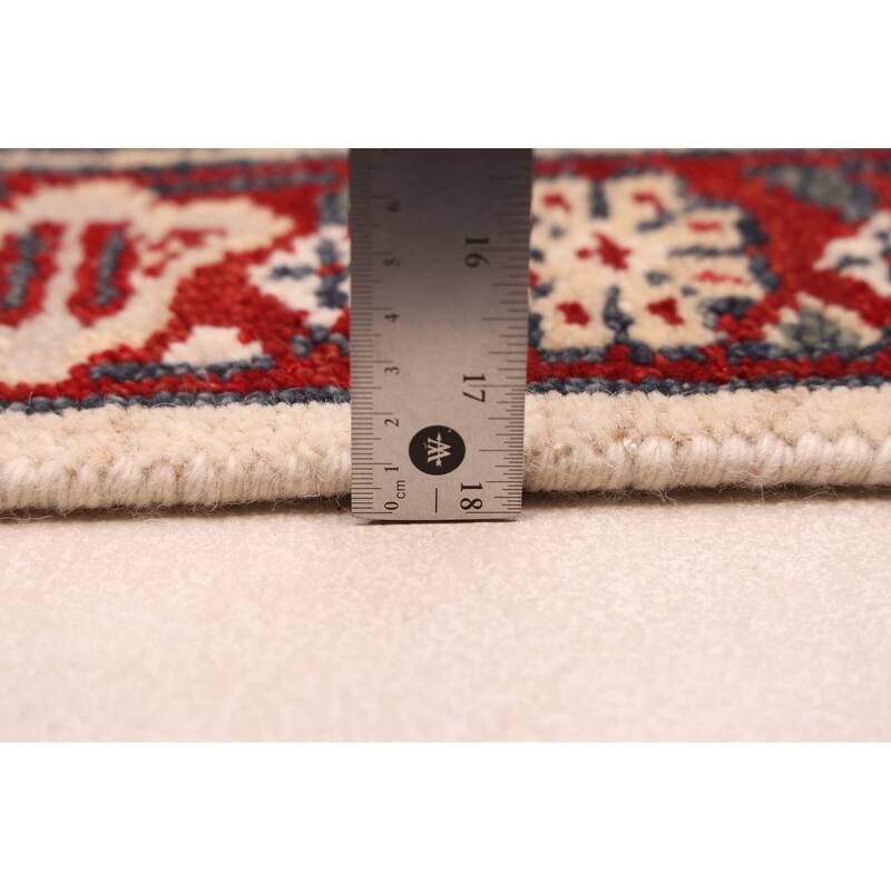 ECARPETGALLERY Hand-knotted Jules Serapi Cream Wool Rug - 2'7 x 7'9