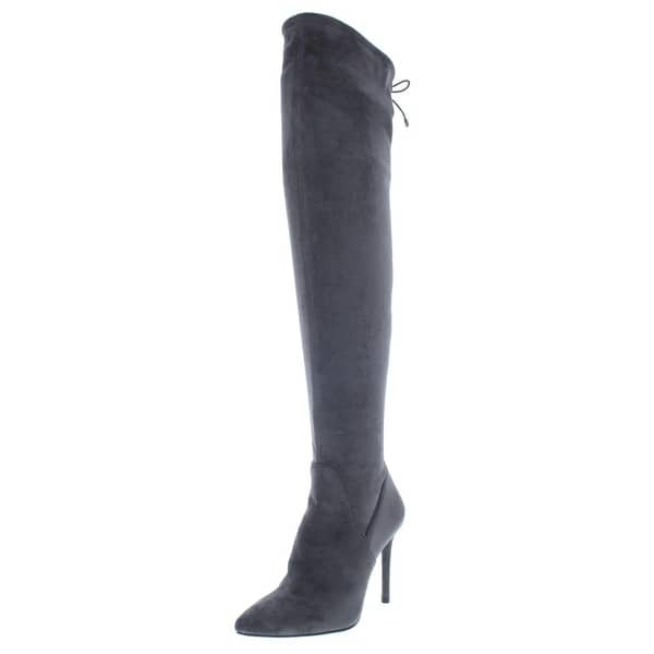 Shop Jessica Simpson Womens Lessy Over The Knee Boots Pointed Toe Overstock 23595392