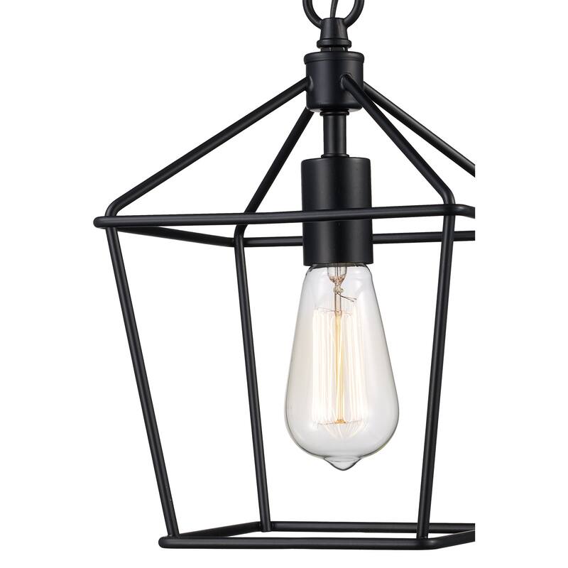 Trans Globe Lighting 8" 1-Light Colonial Indoor Geometric Mini Pendant