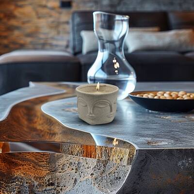 9 oz Resting Face Relief Candle Bowl