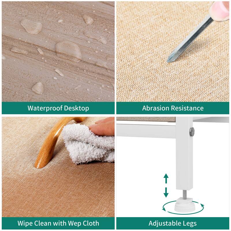 Modern Wide Dresser Storage Tower with 8 Drawers