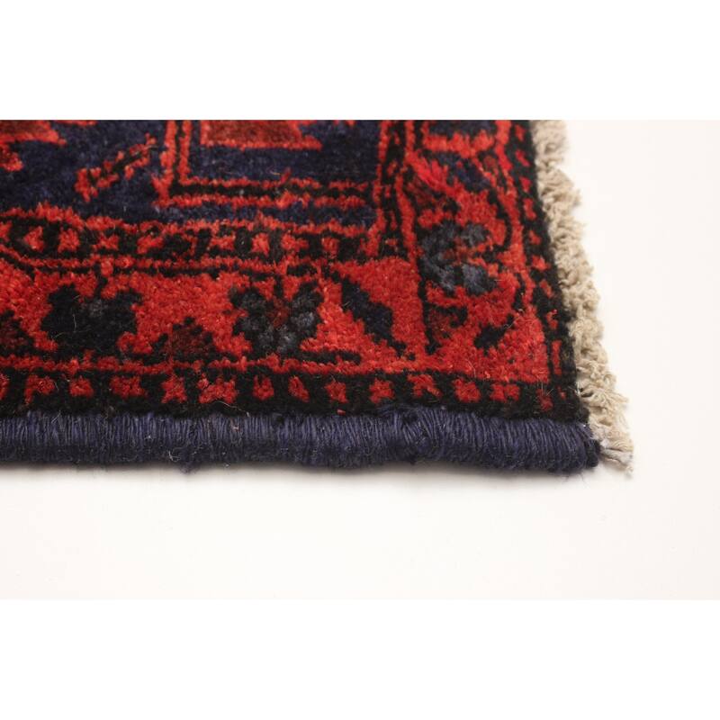 ECARPETGALLERY Hand-knotted Anadol Black Wool Rug - 4' 6" x 7' 9"
