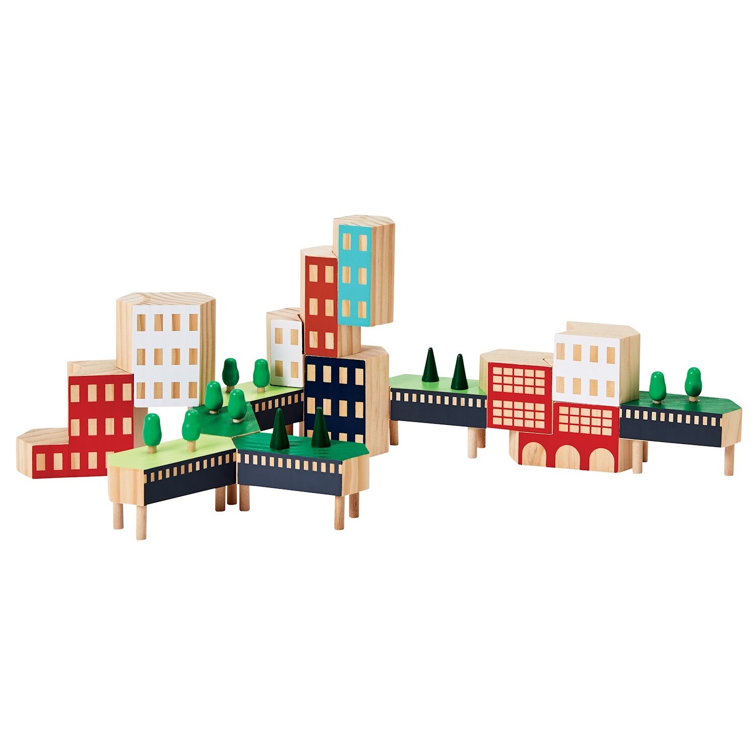 Shop Areaware Blockitecture Nyc Greenway Puzzle 15 Piece 3d