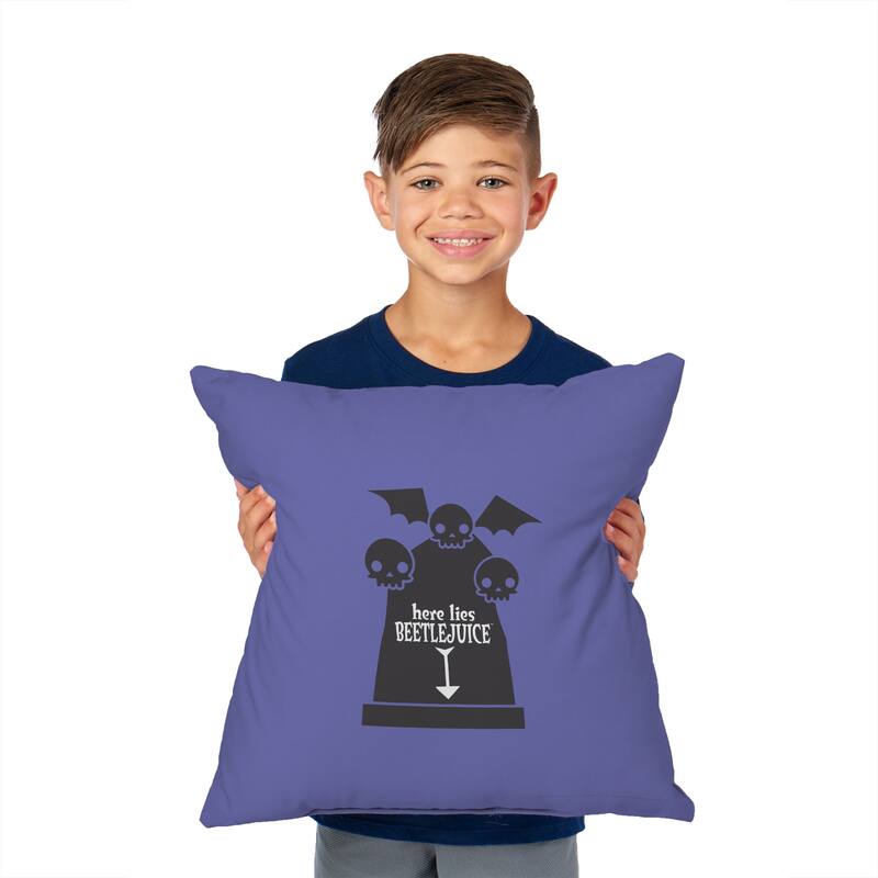 Warner Brothers Beetlejuice 18 Inch Throw Pillow
