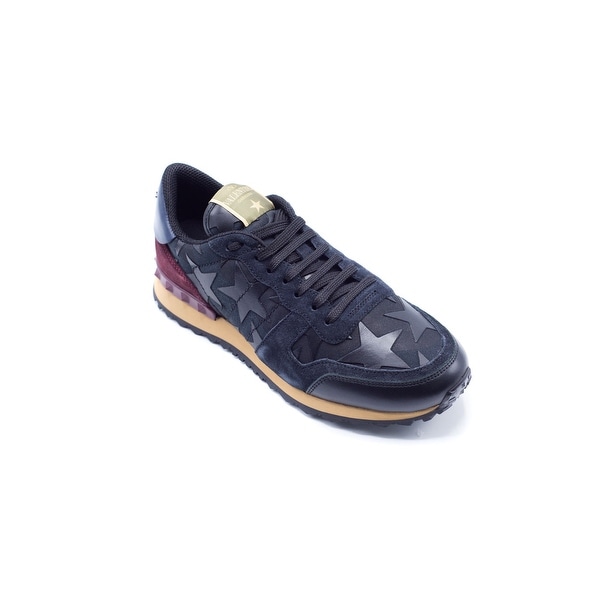 valentino camo star sneakers