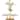 Living Room Table Set with Mirrored Circle Base