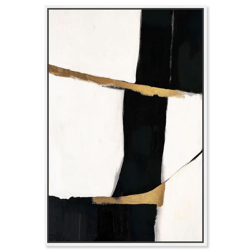 Nexus Counterbalance II Canvas by Art Remedy - White - 36" x 54"