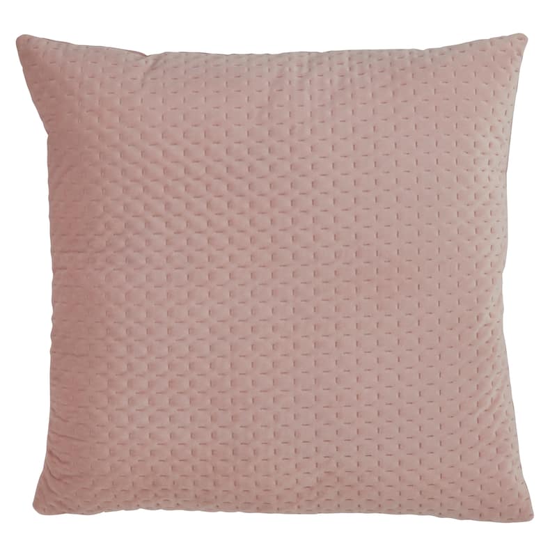 Poly Filled Pinsonic Velvet Throw Pillow