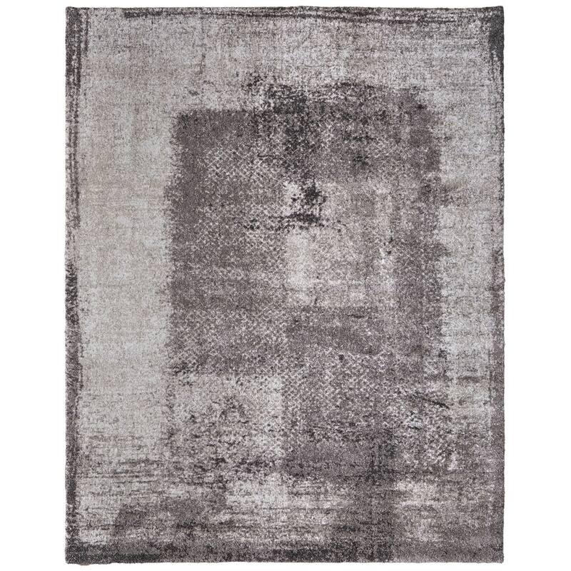 HomeRoots Abstract Industrial Rectangle Area Rug