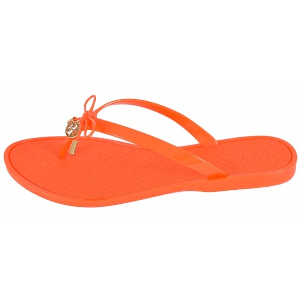 tory burch plastic flip flops
