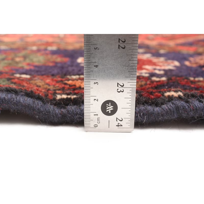 ECARPETGALLERY Hand-knotted Andelz Red Wool Rug - 4'7 x 7'2