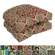 preview thumbnail 1 of 40, 19-inch Rounded Back Indoor/Outdoor Chair Cushions (Set of 2)