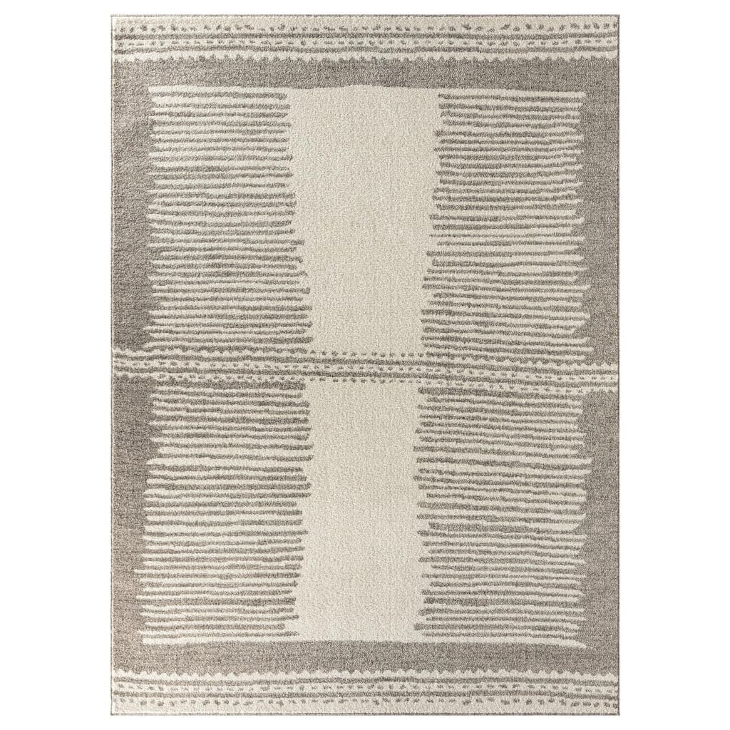 Luxe Weavers Moroccan Lines Geometric Area Rug, Stain-Resistant Carpet