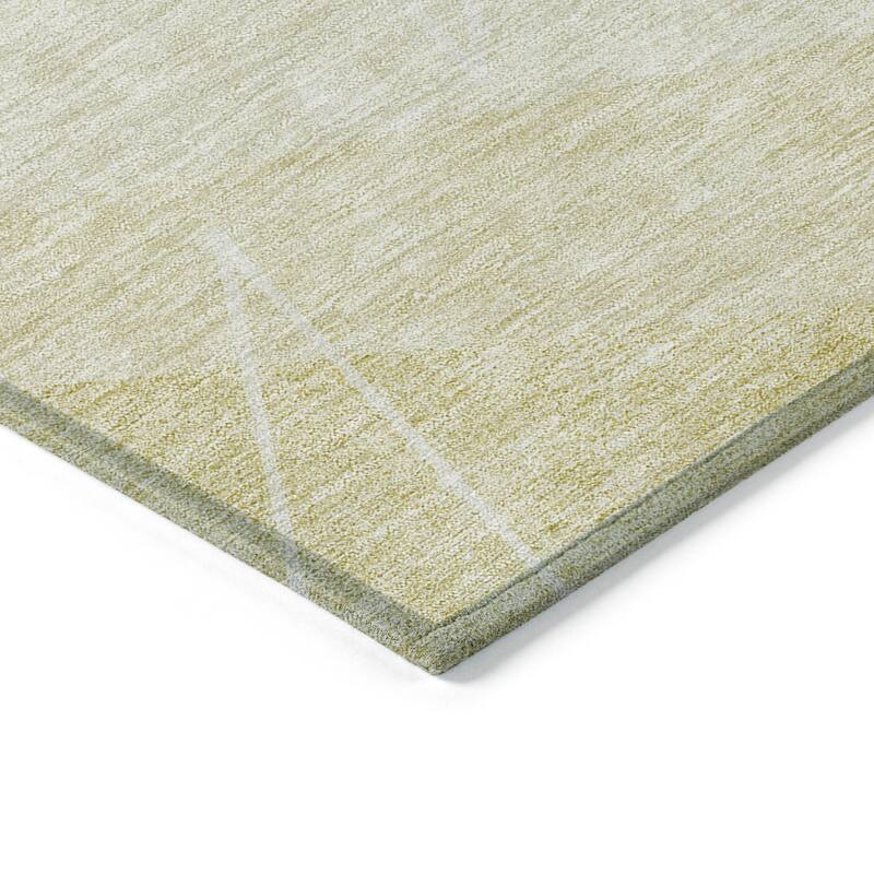 Machine Washable Indoor/ Outdoor Chantille Modern Prism Rug