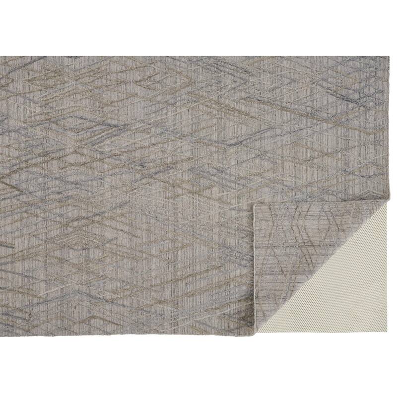 Tudu Abstract Modern Woven Durable Area Rug By HomeRoots - 4' x 6'