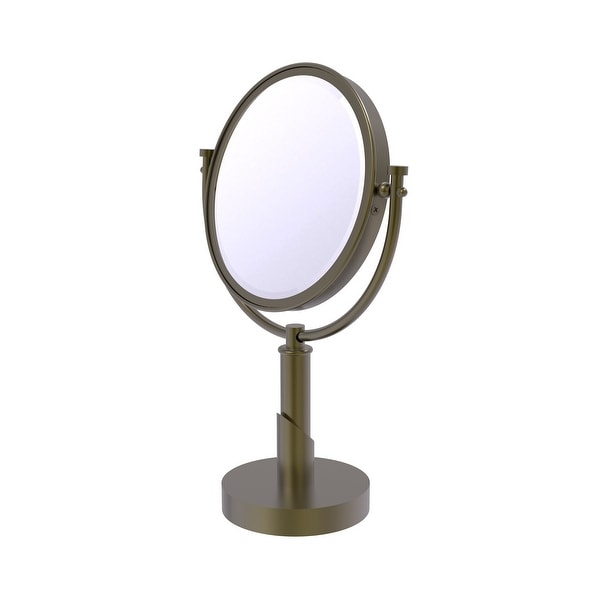 Allied Brass Tribecca Collection 8-in Vanity Top Make-Up Mirror 4X Magnification