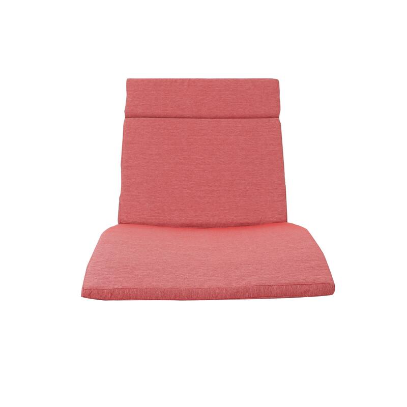 Salem Outdoor Chaise Lounge Cushion by Christopher Knight Home