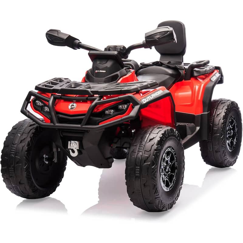 24V Electric Toy Ride On Car for Kids Best Gift, Blue - Red