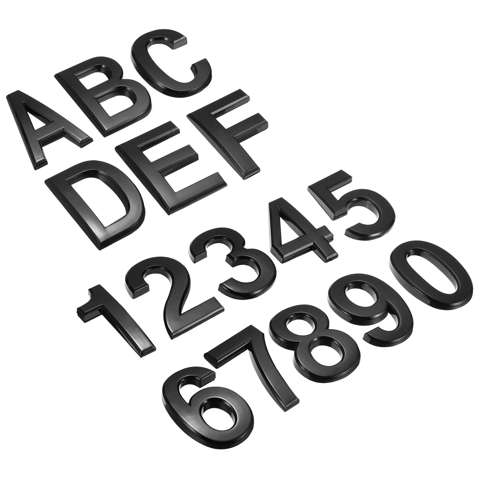 Stainless Steel Letter A - 2.76 Inch Polished House Letter For Mailbox & Door | Address Sign With Screws