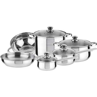 Magefesa Vesta 10-piece Stainless Steel Cookware Set