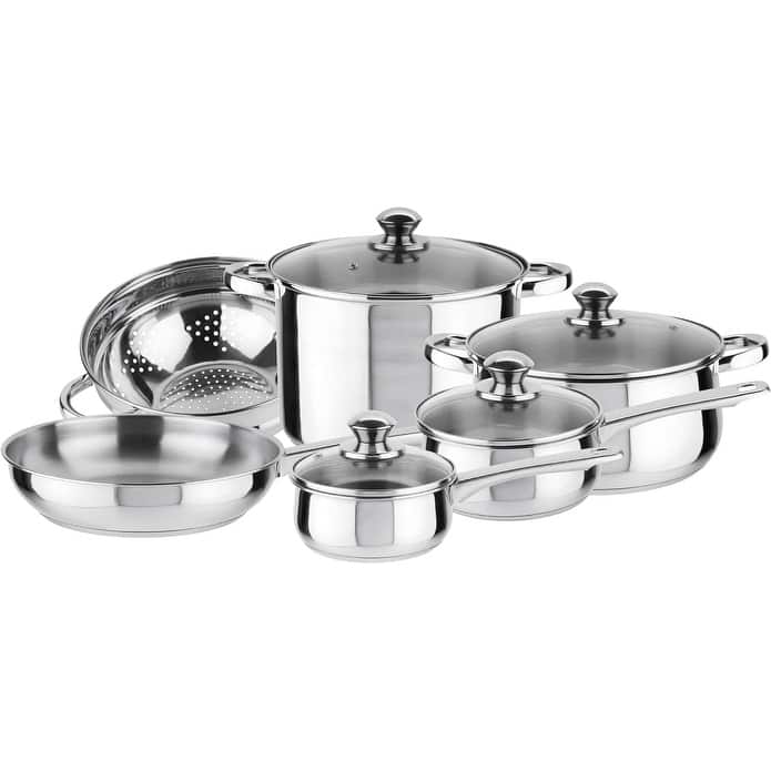 Magefesa Vesta 10-piece Stainless Steel Cookware Set
