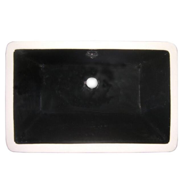 Kingston Brass Marina 19-1/8" Undermount Rectangular Single Basin