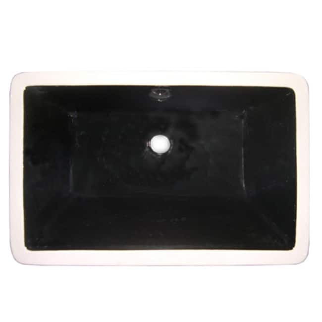 Kingston Brass Marina 19-1/8" Undermount Rectangular Single Basin