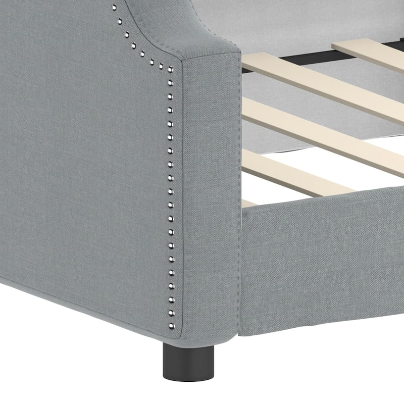 vidaXL Day Bed Upholstered Sleeper Sofa Bed for Bedroom Living Room Fabric