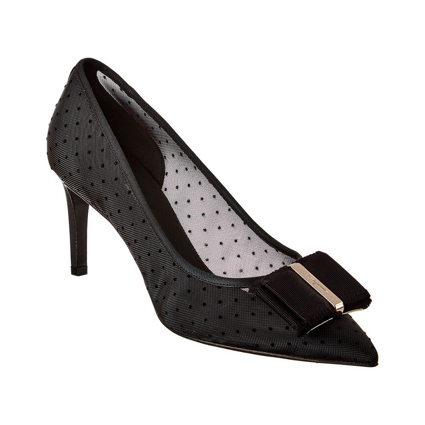 ferragamo double bow pump