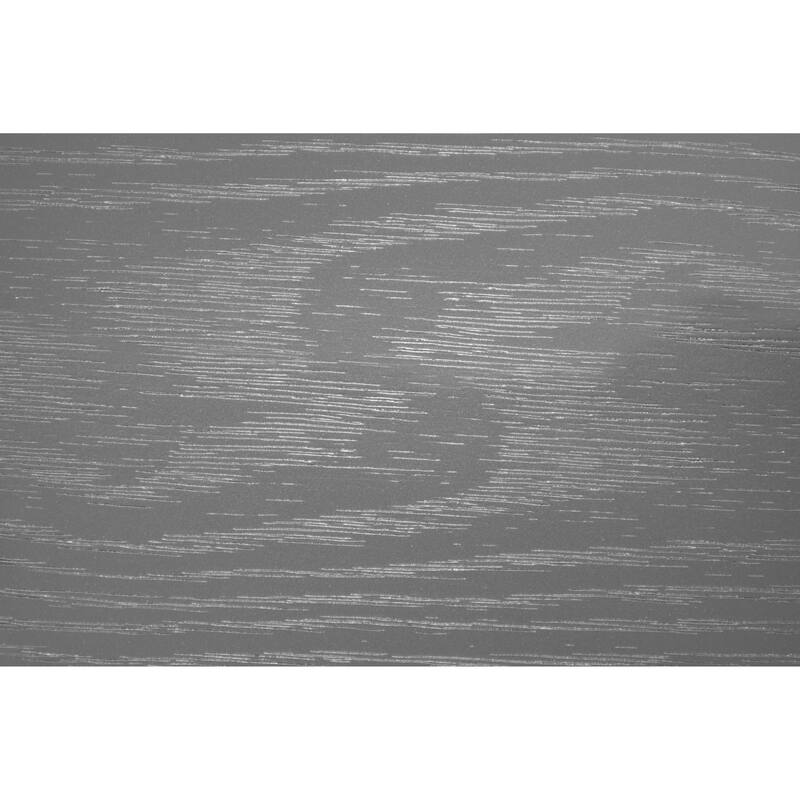 Traditional Style 1pc Bed Set Upholstered Headboard And Footboard Light Gray Finish