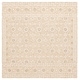 preview thumbnail 15 of 91, SAFAVIEH Handmade Micro-Loop Togzhan Wool Rug 5' Square - Gold/Ivory - Square